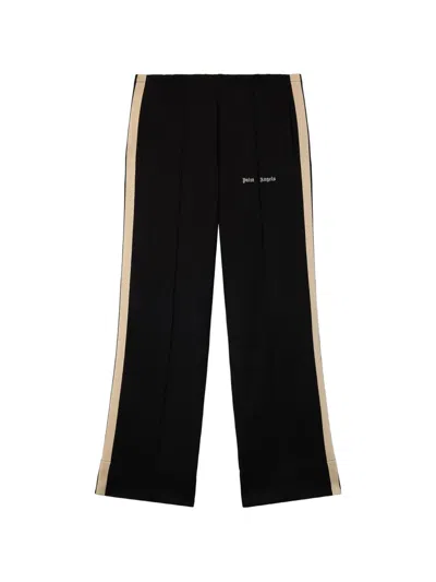 Palm Angels Logo-detail Track Pants In Black