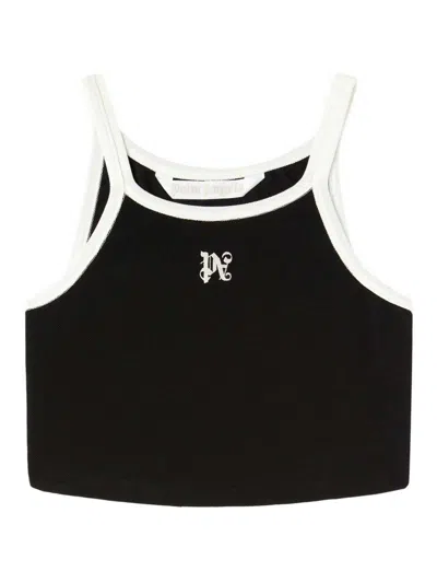 PALM ANGELS TOP - NEGRO