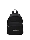 Palm Angels Versatile Backpack Featuring Adjustable Elements In Animal Print