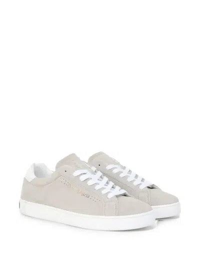 Palm Angels Logo-print Sneakers In Gold