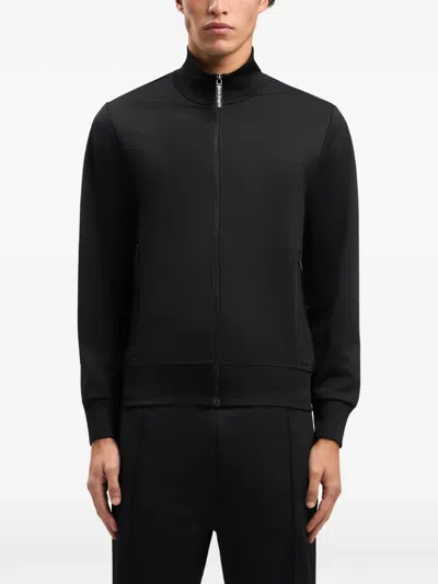Palm Angels Logo-print Track Jacket In Black