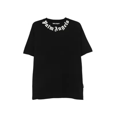 PALM ANGELS LOGO-PRINT T-SHIRT