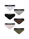 Palm Angels Solid Color Underwear Set In Multi