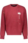 PALM ANGELS PALM ANGELS LONG SLEEVE CREW-NECK SWEATER