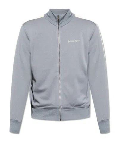 Palm Angels Long Sleeve Jacket In Gray
