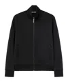 Palm Angels Classic Logo Tech Zip Track Jacket In Black