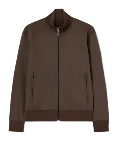 PALM ANGELS PALM ANGELS CURVED LOGO PRINTED TRACK JACKET