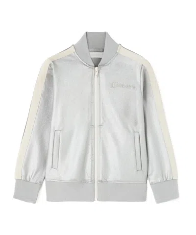 Palm Angels Long-sleeved Casual Jacket In White