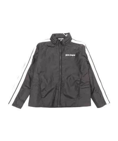 Palm Angels Long-sleeved Cotton Suit In Black