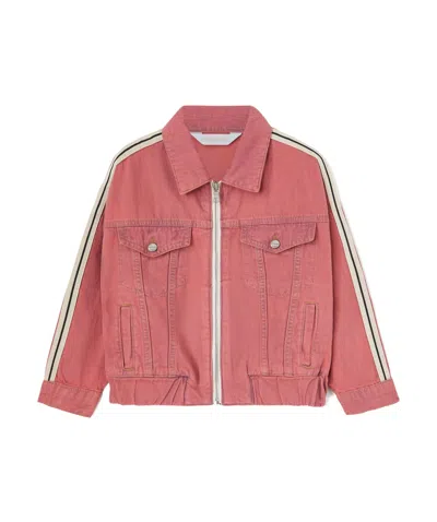 Palm Angels Long-sleeved Denim Coat
