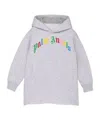 Palm Angels Long-sleeved Dress In White
