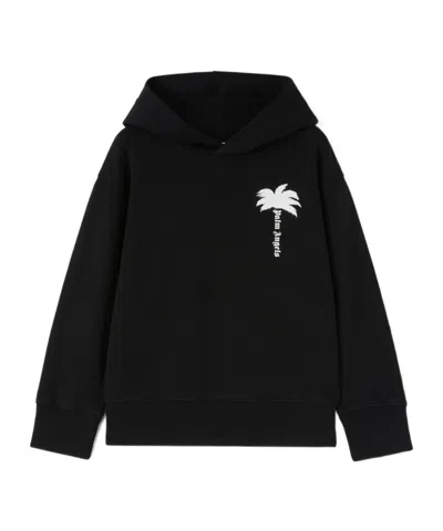 PALM ANGELS PALM ANGELS KIDS THE PALM DROP SHOULDER HOODIE