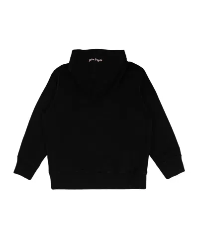 Palm Angels Long-sleeved Sweater In Black
