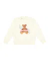 Palm Angels Graphic-print Sweatshirt In White