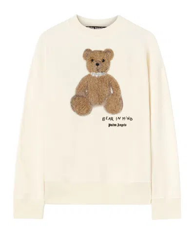PALM ANGELS PALM ANGELS BEAR IN MIND CREWNECK SWEATSHIRT