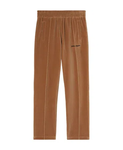 Palm Angels Loose Waist Sweatpants In Brown