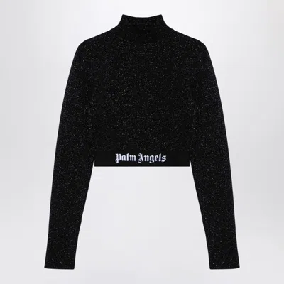 PALM ANGELS PALM ANGELS LUREX BLEND JUMPER