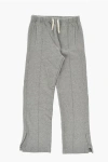 Palm Angels Lurex Sweatpants With Ankle Slit