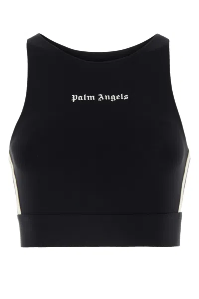 Palm Angels Maglia In Black