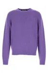 Palm Angels Curve Logo Crewneck Sweater