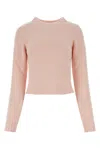 Palm Angels Knit Crew-neck Sweater With Ribbed Cuffs And Hemline