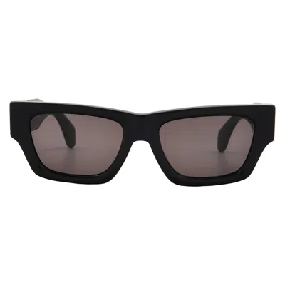 Palm Angels Magnolia Dark Grey Square Unisex Sunglasses Peri10j 1007 53 In Black