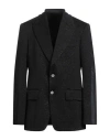 Palm Angels Man Blazer Black Size 42 Polyamide, Viscose, Elastane, Acetate In Black