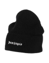 Palm Angels Man Hat Black Size Onesize Wool, Acrylic, Polyester