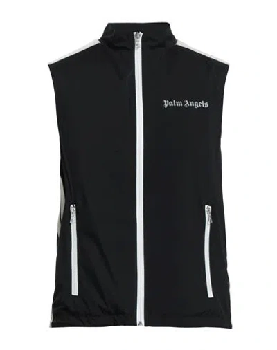 PALM ANGELS PALM ANGELS MAN JACKET BLACK SIZE 40 POLYAMIDE