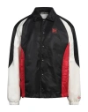 Palm Angels X Moneygram Haas F1 Team Satin Jacket In Black