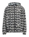 Palm Angels Dripping Palm Jacket In Black