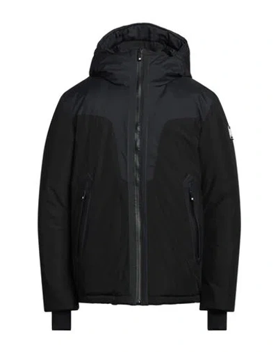 Palm Angels Man Jacket Black Size L Polyester, Polyamide, Elastane