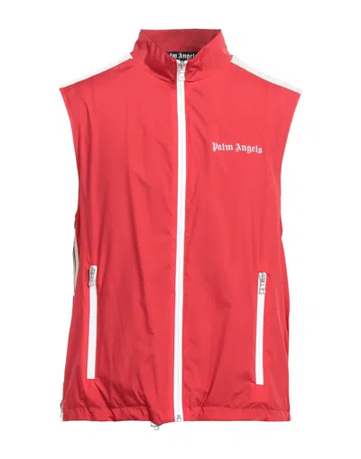 Palm Angels Jackets In Red