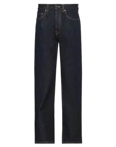 Palm Angels Man Jeans Blue Size 33 Cotton, Polyester