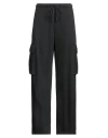 Palm Angels Man Pants Black Size 32 Cotton In Blue