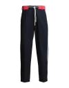Palm Angels Man Pants Midnight Blue Size 30 Cotton, Polyester In Black