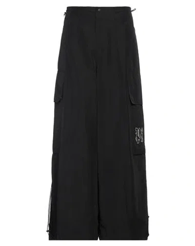 Palm Angels Man Pants Black Size 34 Polyamide, Polyester