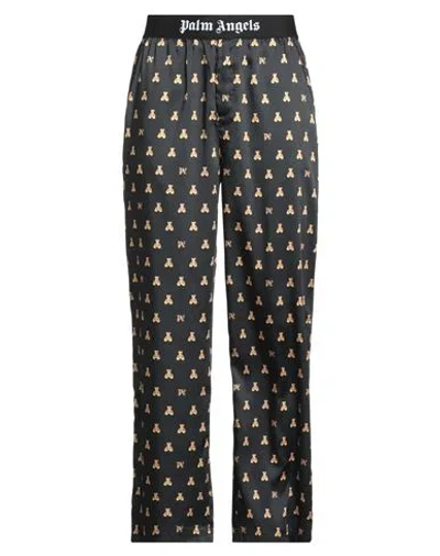 Palm Angels Man Pants Black Size 34 Polyester, Polyamide, Elastane