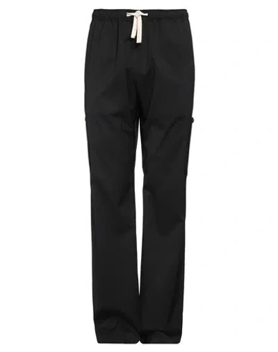 Palm Angels Man Pants Black Size 30 Polyester, Virgin Wool, Elastane