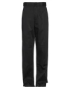 Palm Angels Man Pants Black Size 36 Cotton, Polyester In Black