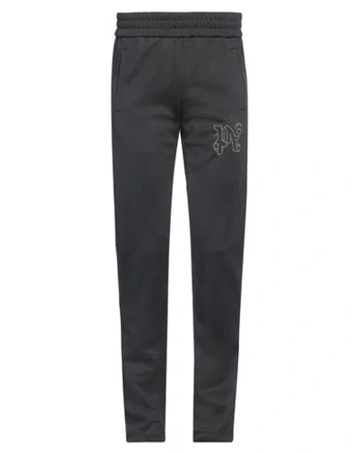 Palm Angels Man Pants Black Size M Polyester, Aluminum