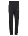 Palm Angels Black Classic Logo Knit Track Pants In Black