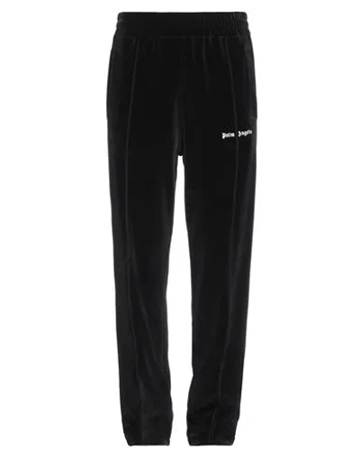 PALM ANGELS PALM ANGELS MAN PANTS BLACK SIZE XS COTTON, POLYAMIDE, ELASTANE, POLYESTER