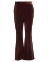 Palm Angels Man Pants Brown Size 34 Cotton In Brown