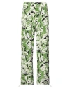 Palm Angels Man Pants Ivory Size L Polyester In White