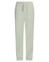 Palm Angels Man Pants Light Green Size 34 Cotton, Polyester