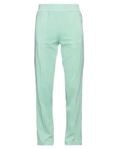 Palm Angels Man Pants Light Green Size L Polyamide, Polyester