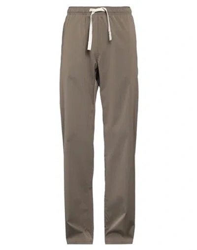 Palm Angels Man Pants Khaki Size 34 Polyester, Virgin Wool, Elastane, Cotton In Green