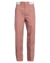 Palm Angels Man Pants Antique Rose Size 34 Cotton, Polyester In Pink