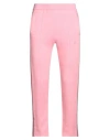 Palm Angels Man Pants Pink Size S Cashmere, Polyester In Pink